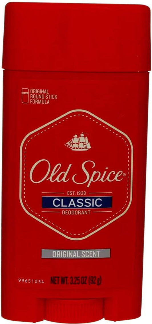 Classic Original Scent Deodorant by Old Spice for Men - 3.25 oz Deodorant Stick