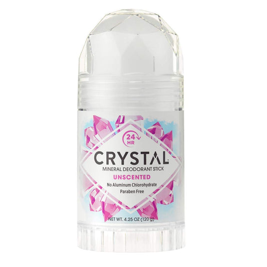 Crystal Body Deodorant Stick, 4 Count