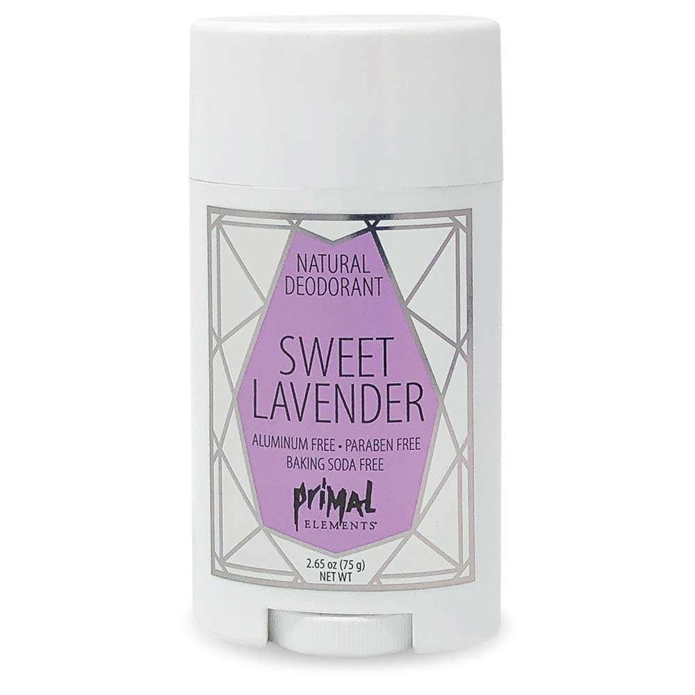 Primal Elements Sweet Lavender Natural Deodorant, 2.65 Ounce