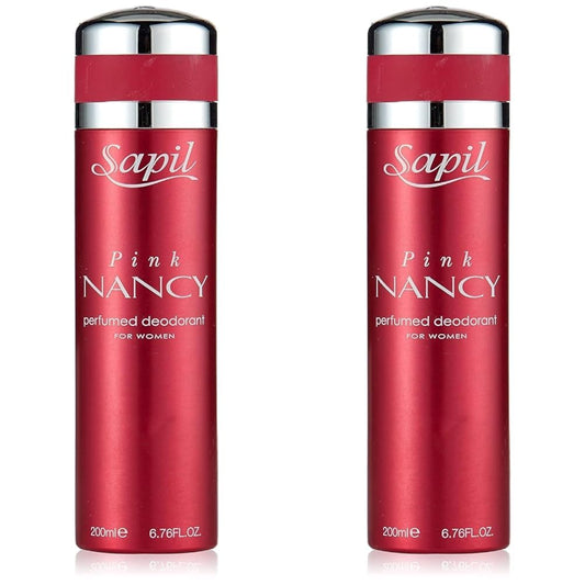 Sapil Nancy Pink - Deodorant Spray for Women - Scented Deodorant for Long-Lasting Odor Protection - Floral, Fruity, and Musky Deodorant Spray - Keeps You Fresh and Odor Free All Day - 6.76 oz