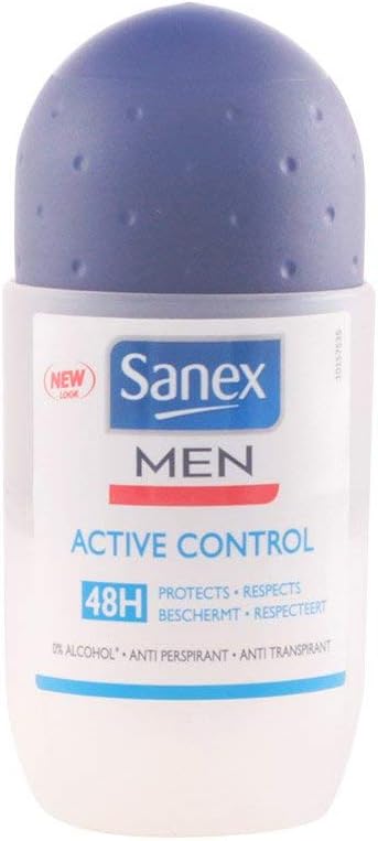 Sanex 50ml For Men Active Roll On Deodorant