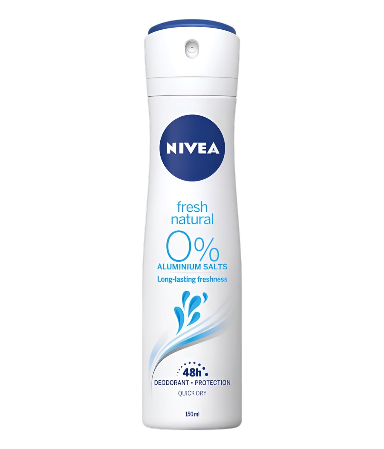 Nivea Fresh Natural Deodorant 48 Hr protection -150ml- 2 Pack