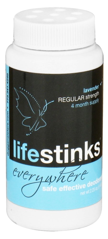 Regular Strength Lavender Travel Deodorant 2.25oz deodorant Aluminum Free