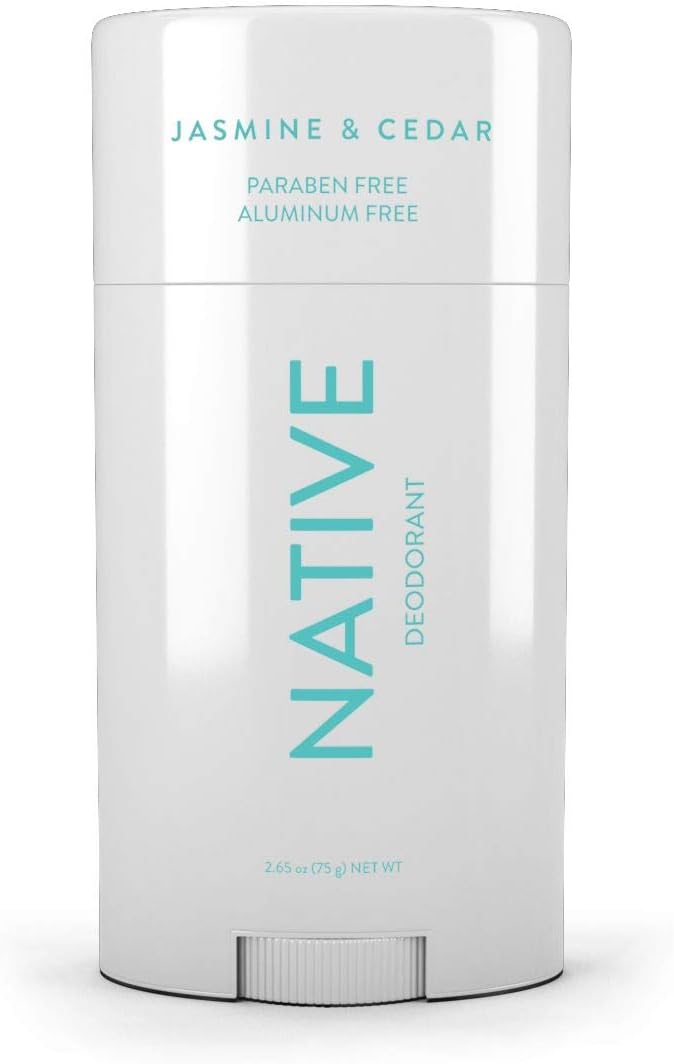 Native Jasmine & Cedar Deodorant, 2.65 Ounce - Paraben Free