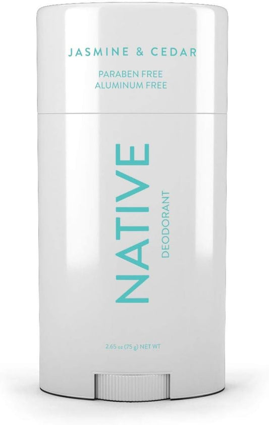 Native Jasmine & Cedar Deodorant, 2.65 Ounce - Paraben Free