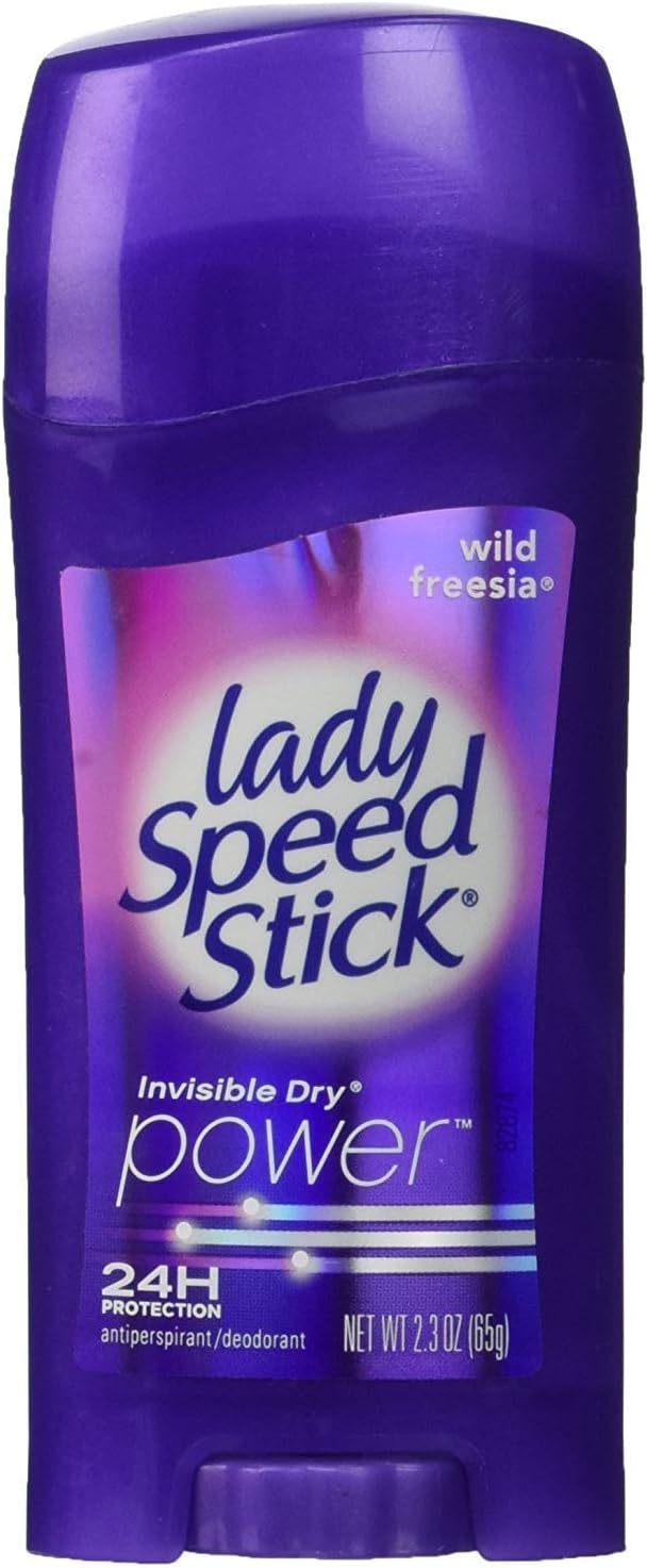 Lady Speed Stick Deodorant 2.3 Ounce Wild Freesia (68ml) (3 Pack)