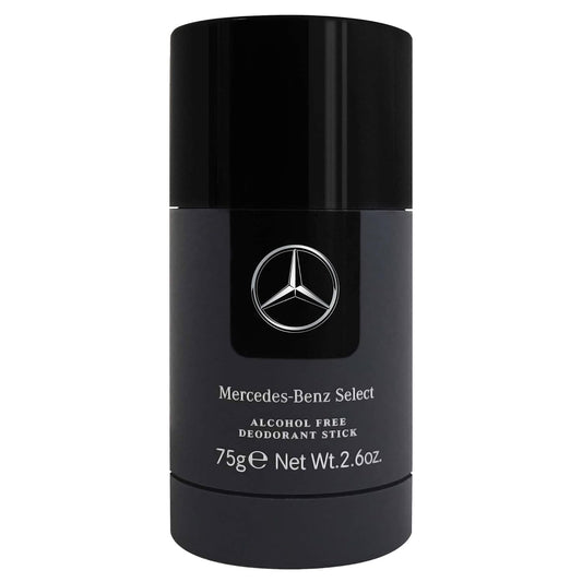 Mercedes-Benz Select - Notes Of Bergamot, Peppermint And Patchouli - Sensual Fragrance For Men - Glides On Smoothly - Alcohol Free - Keeps Skin Soft - All Day Protection - 2.5 Oz Deodorant Stick