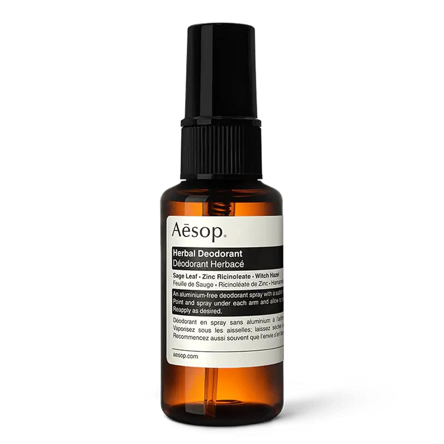Aesop Deodorant Spray - Zinc Ricinoleate and a Blend of Essential Oils - Without Aluminium Salts - 1.7 oz