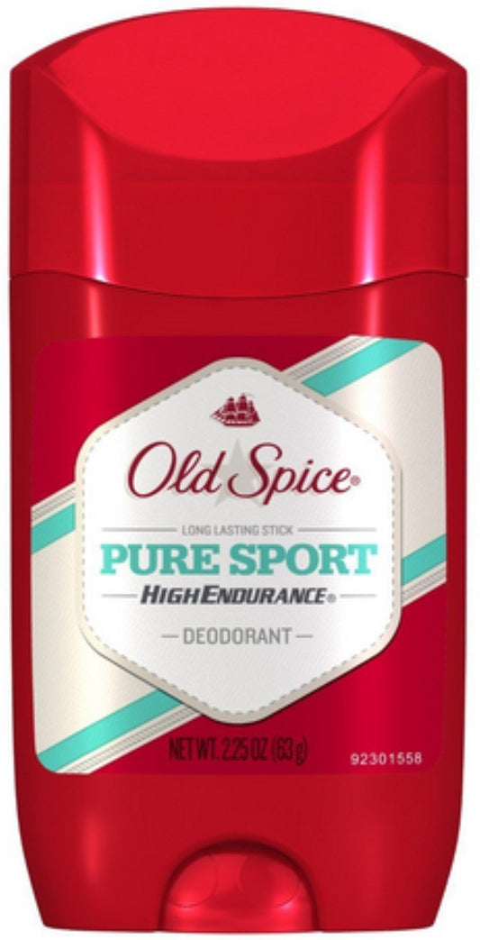 Old Spce Endr Sprt Size 2.25z Old Spice High Endurance Pure Sport Solid Deodorant, Pack Of 3