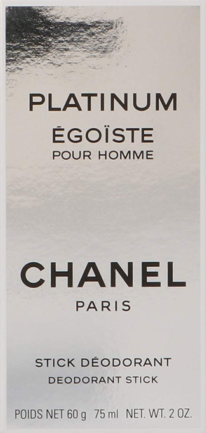 Egoiste Platinum By Chanel For Men Deodorant Stick 2 Oz