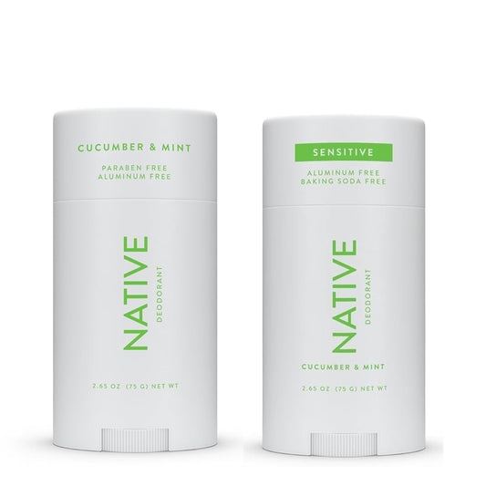 Whole Body Deodorant + Sensitive Deodorant Bundle - Cucumber & Mint