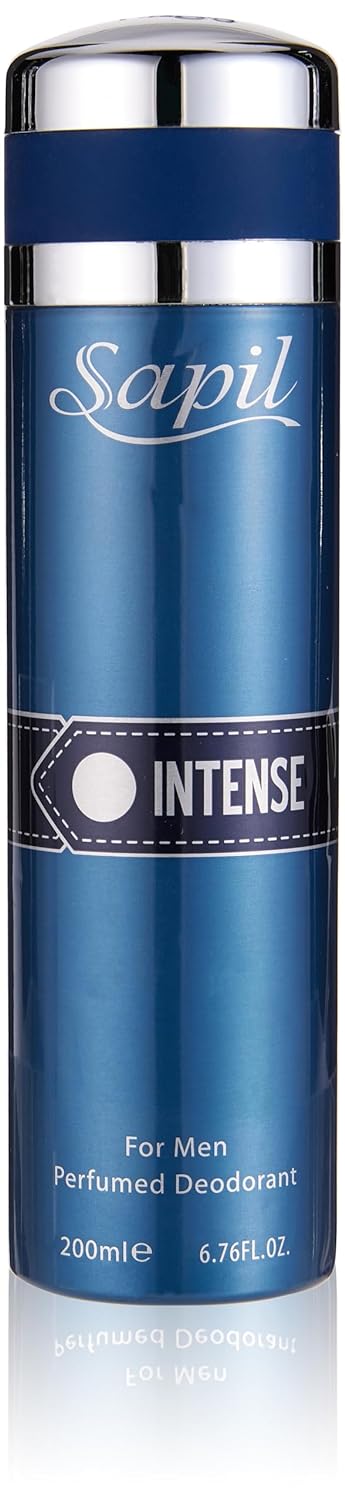Intense - Deodorant Spray for Men - Scented Deodorant for Long-Lasting Odor Protection - Lemon, Ginger, and Lavender Deodorant Spray - Keeps You Fresh and Odor Free All Day - 6.76 oz