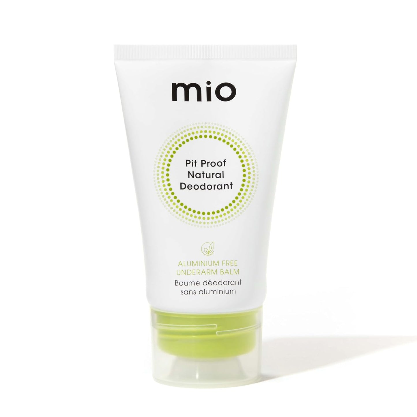 Mio Pit Proof Natural Deodorant 2.5 fl oz | Refreshing Eucalyptus | Nourishing & Natural Underarm Balm | Plant-based