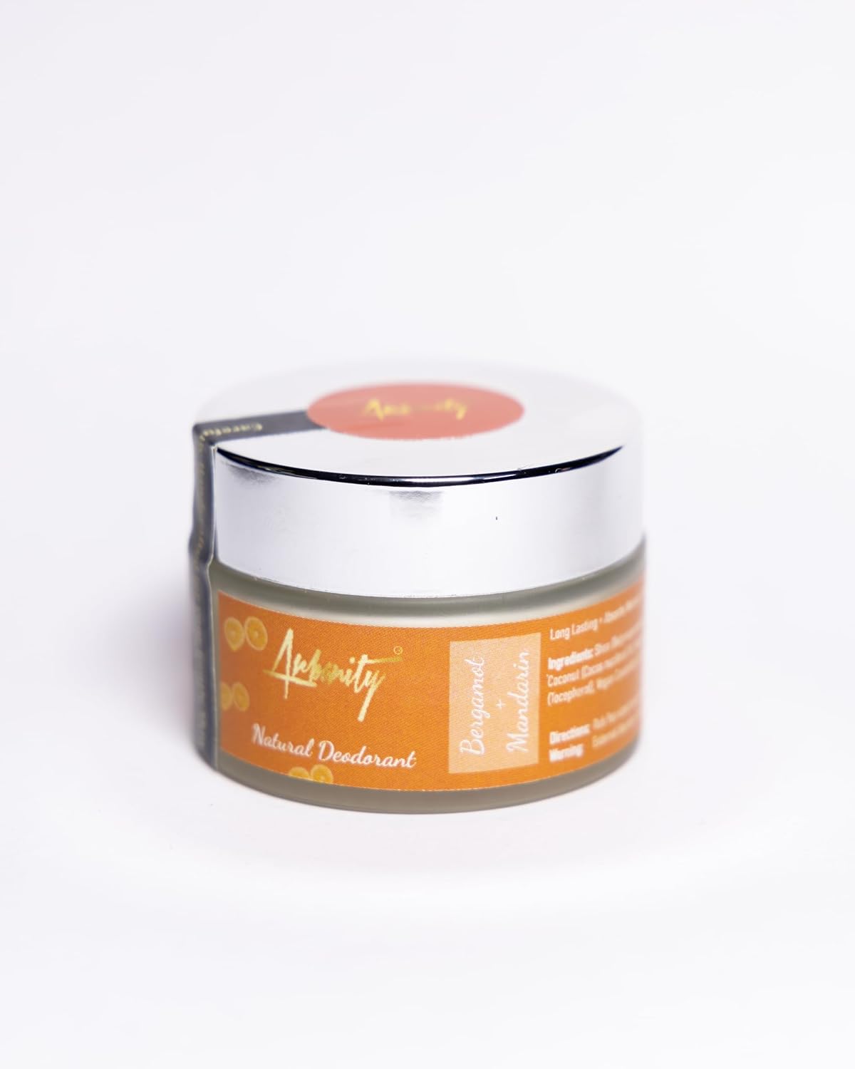 Bergamot & Mandarin Natural Deodorant - 30 ML | Long-Lasting Odor Protection | Aluminum-Free Formula | Gentle on Skin | Fresh Citrus Scent | Vegan and Cruelty-Free