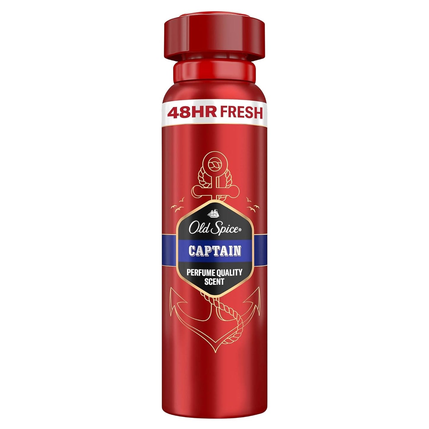Old Spice Deodarant Spray Captain 6 Pack