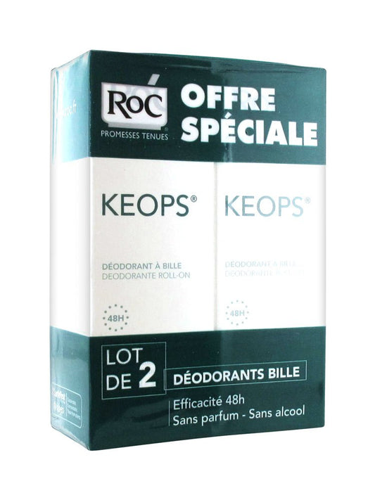RoC Keops Roll Déodorant 2x30ml
