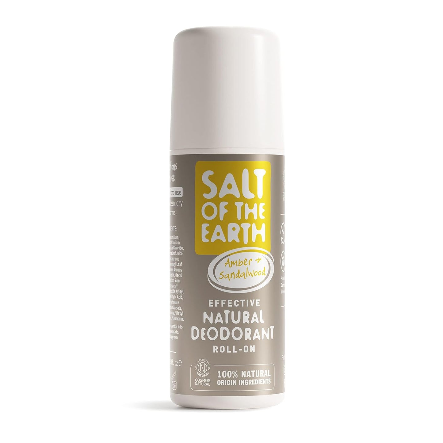 SALT OF THE EARTH Amber & Sandalwood Roll On, 75 ML