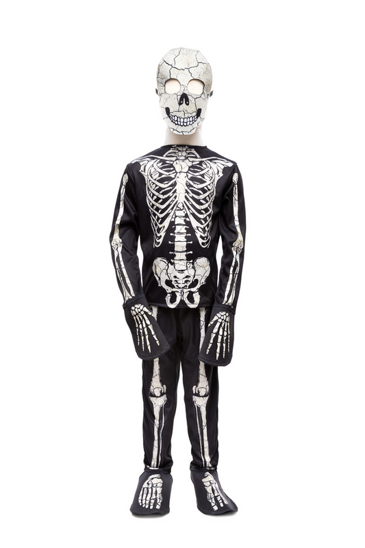 Great Pretenders Glow-In-The-Dark Skeleton Costume