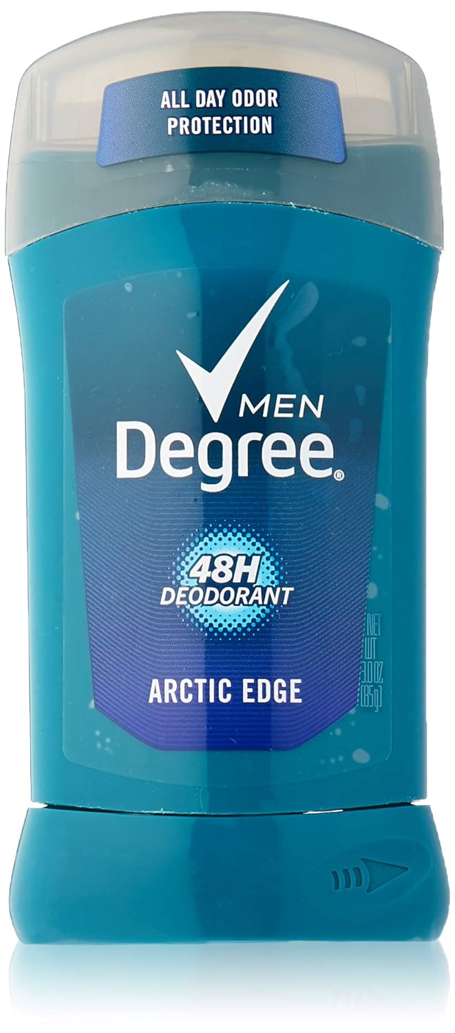 Degree Men Arctic Edge Deodorant Stick 3 oz (Pack of 4)