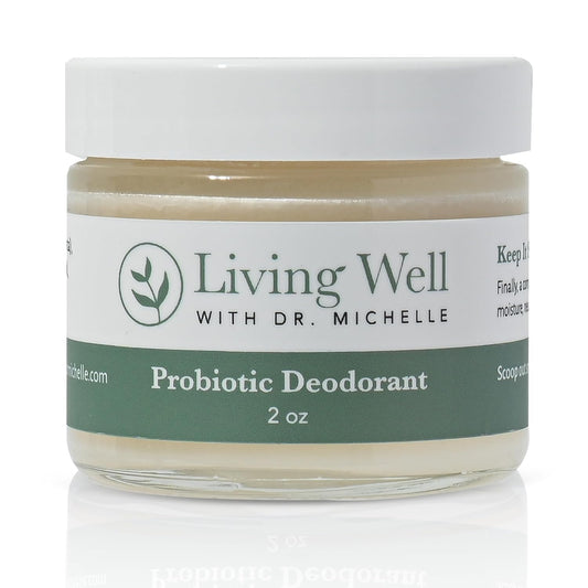 Natural Probiotic Deodorant | Unscented for Men & Women | Aluminum-Free & Paraben-Free | Safe for Sensitive Skin