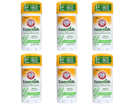 A&H Ess Fr Scent Size 2.5z Arm & Hammer Essentials Fresh Natural Deodorant (Pack of 6)