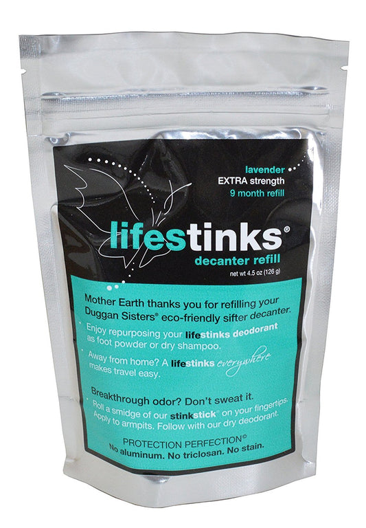 – LifeStinks Extra Strength Lavender Deodorant – Refill 4.5 – oz – Aluminum Free