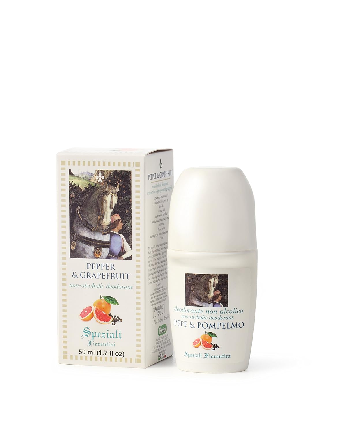 Pepper and Grapefruit Non-Alcoholic Deodorant, 1.69 Ounce