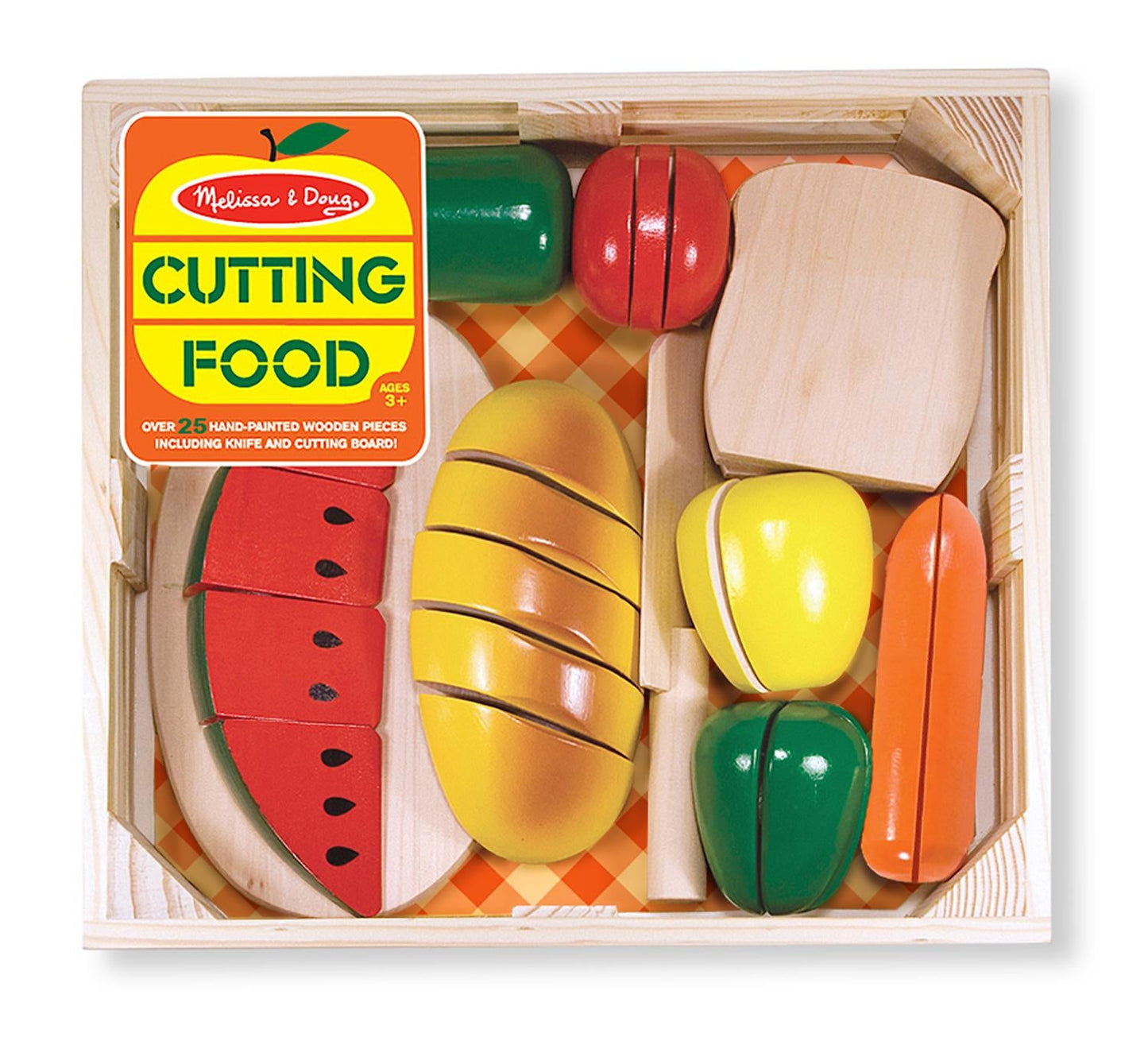 Cutting Food Wooden Play Set