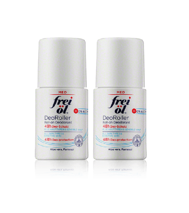2xPack Frei öl Med Roll-On Deodorant - 100 ml