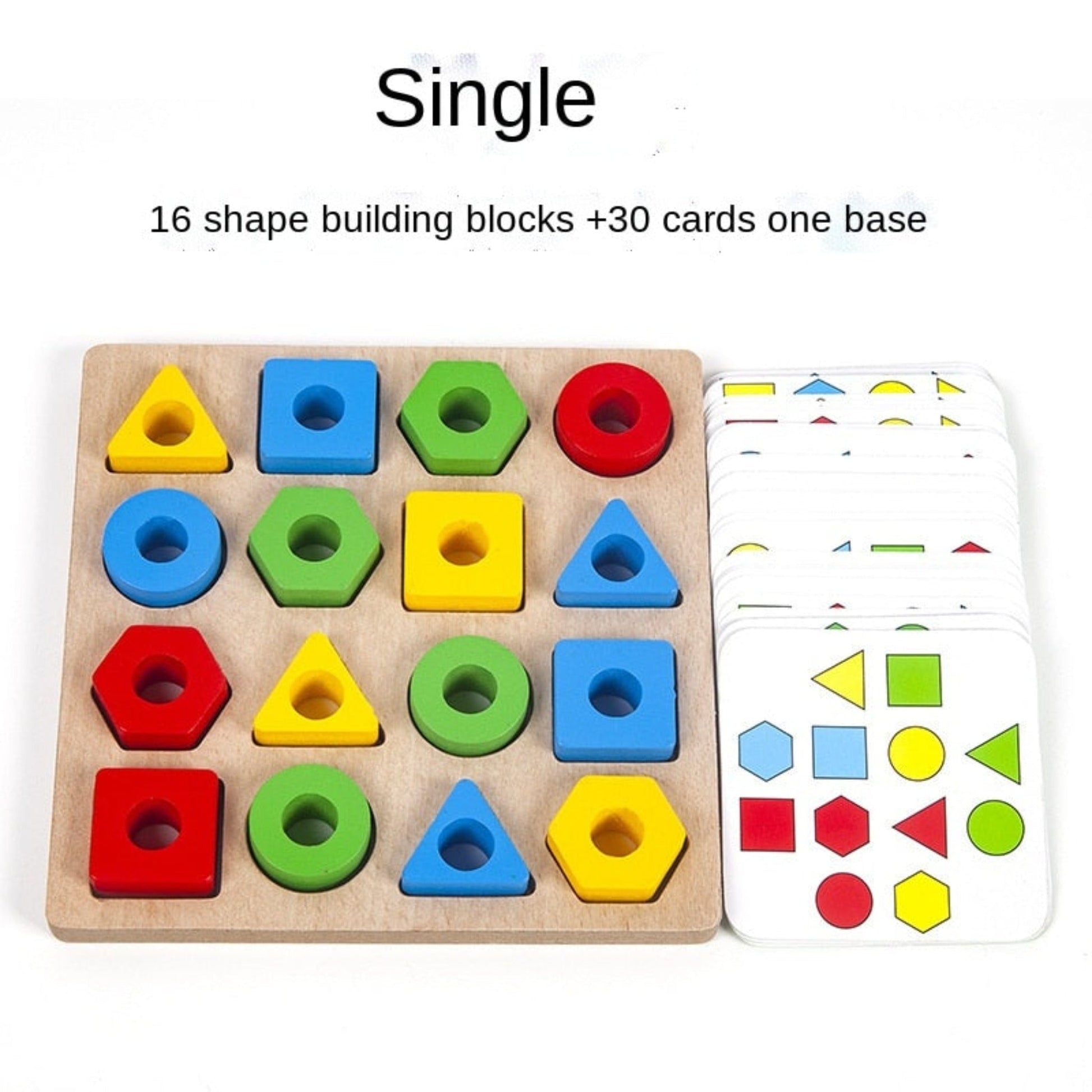 Shapes Sensory Educational Toy - JCEE Shop