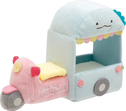 SAN-X Sumikko Gurashi Scene Plush Toy "Flower Wagon"