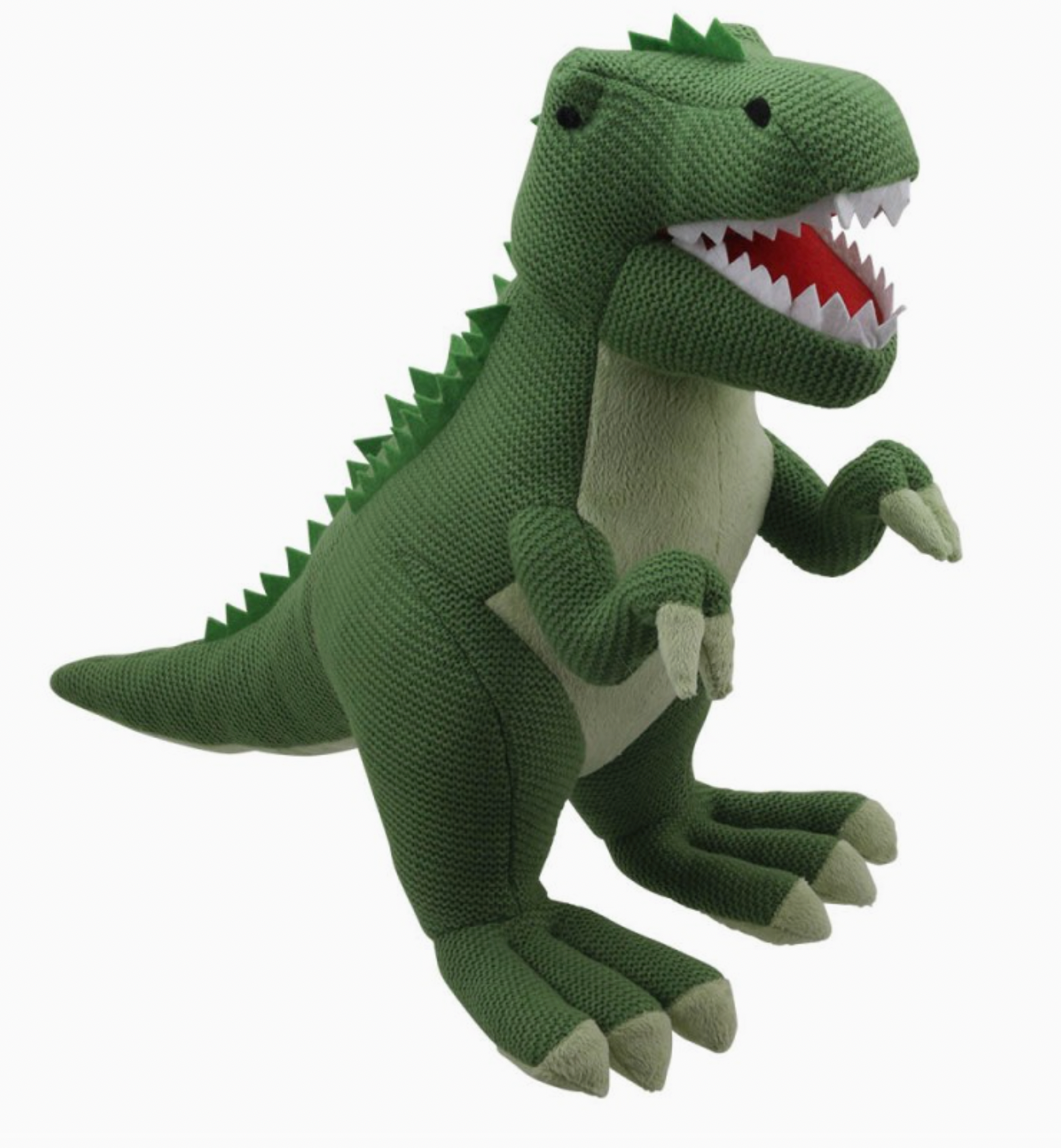 Wilberry Knitted Stuffed Animal TREX