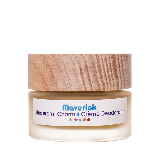 Living Libations Underarm Charm Creme Deodorant 30ml - Maverick