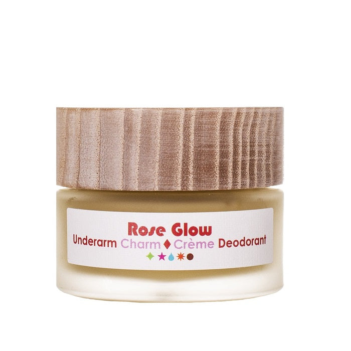 Living Libations Underarm Charm Creme Deodorant 30ml - Rose Glow