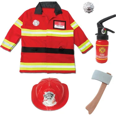Great Pretenders Firefighter Costume with Accessories