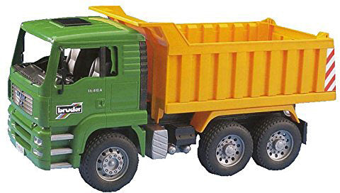 MAN TGA Green & Yellow Dump Truck
