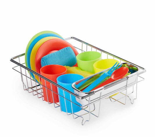 Melissa & Doug Wash & Dry Dish Set