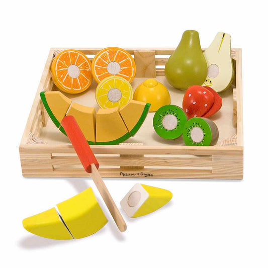 Melissa & Doug Cutting Fruit - Wooden Play Food