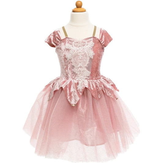 Great Pretenders Dusty Rose Holiday Ballerina Dress
