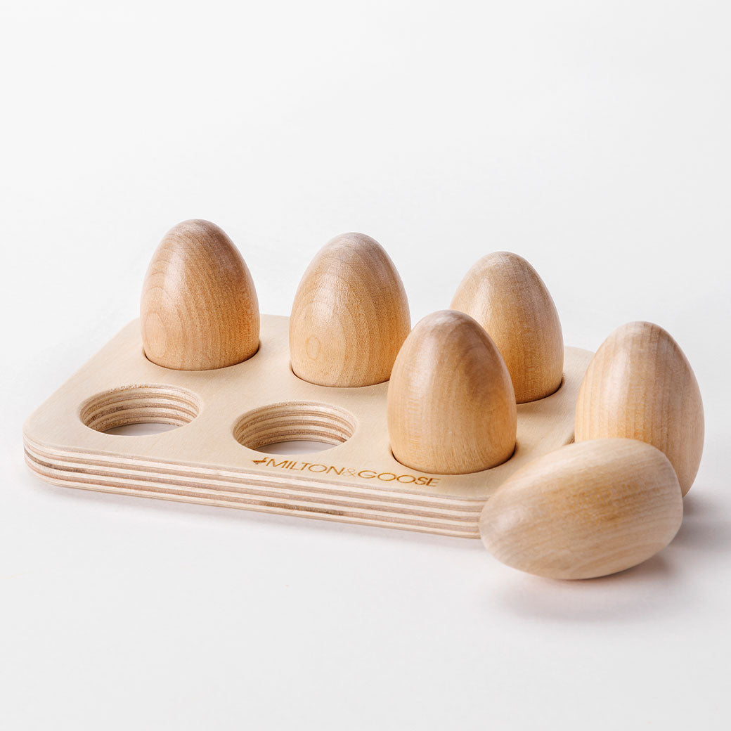 Milton & Goose Half Dozen Eggs in -- Color_Natural