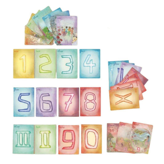 Waldorf Numbers Cards Set
