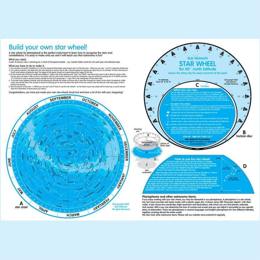 Build-it-Yourself Star Wheel for 40° N