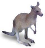 Large Kangaroo Figurine