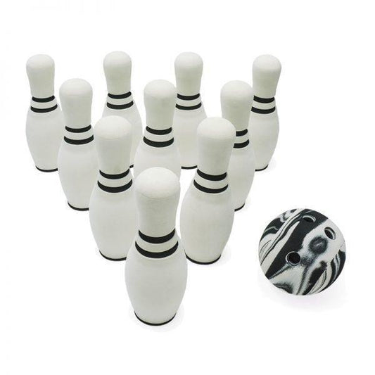 Rubber Tike Strike Bowling Game For Kids